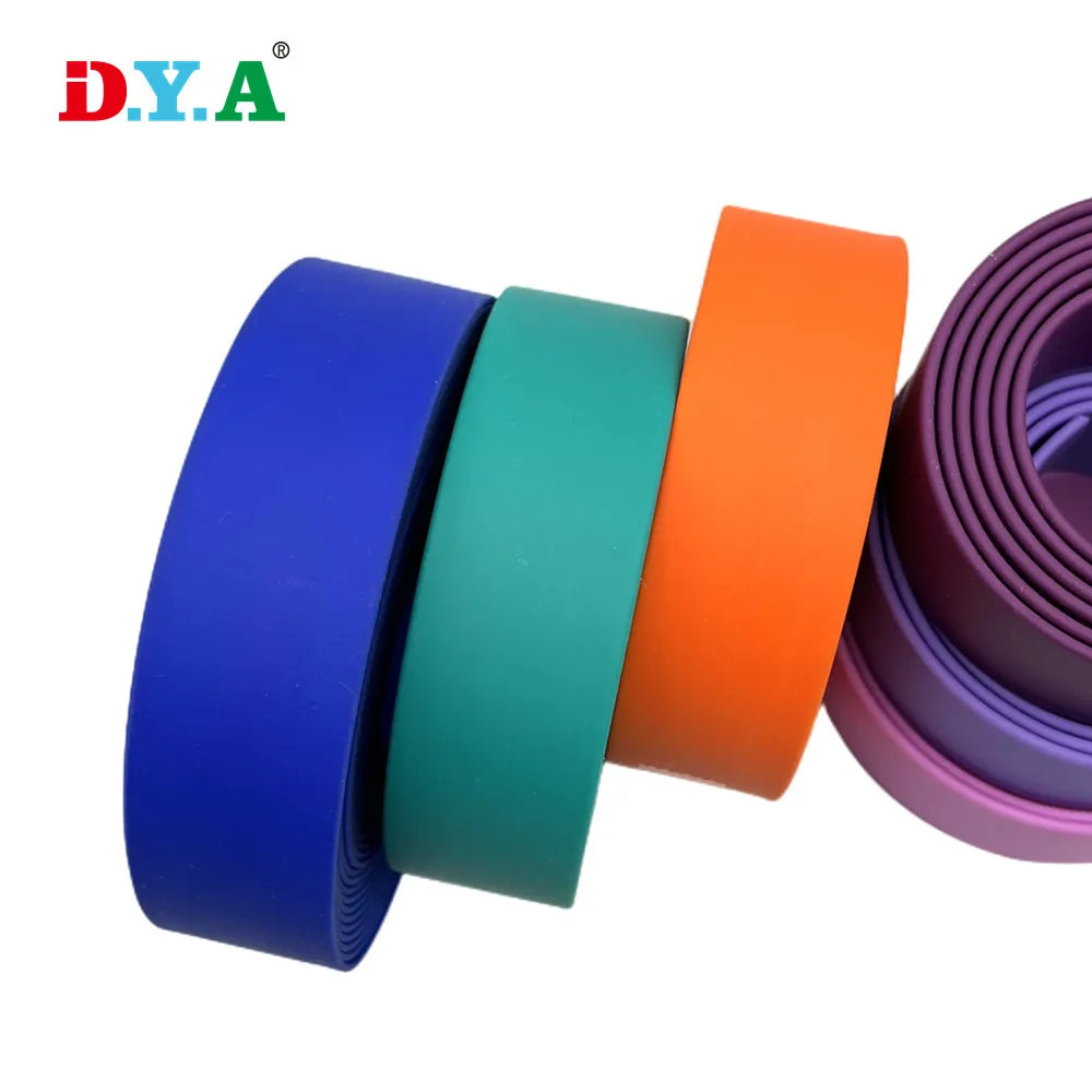 Custom Size Royal Blue Matte Finished PVC Coated Webbing Waterproof Coated Nylon Polyester Webbing for Dog Leash Horses