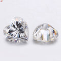 Zhengyong Jewelry Factory VVS D EF GE IJ Color 6x6mm to 10x10mm Synthetic Excellent Cut Heart Shape Loose Moissanite