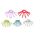 Hot Selling Custom Octopus Hair Curler Cold Temperature Satin Heatless Headband Sleep Mode Satin Silk Ribbon for Hair Styling