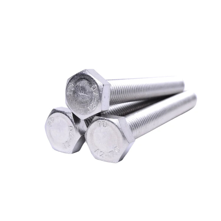 Steel Internal Torx Flange Head Bolt with Pre-Assembled Adhesive Hex Nut | Full Thread | Vibration Resistant