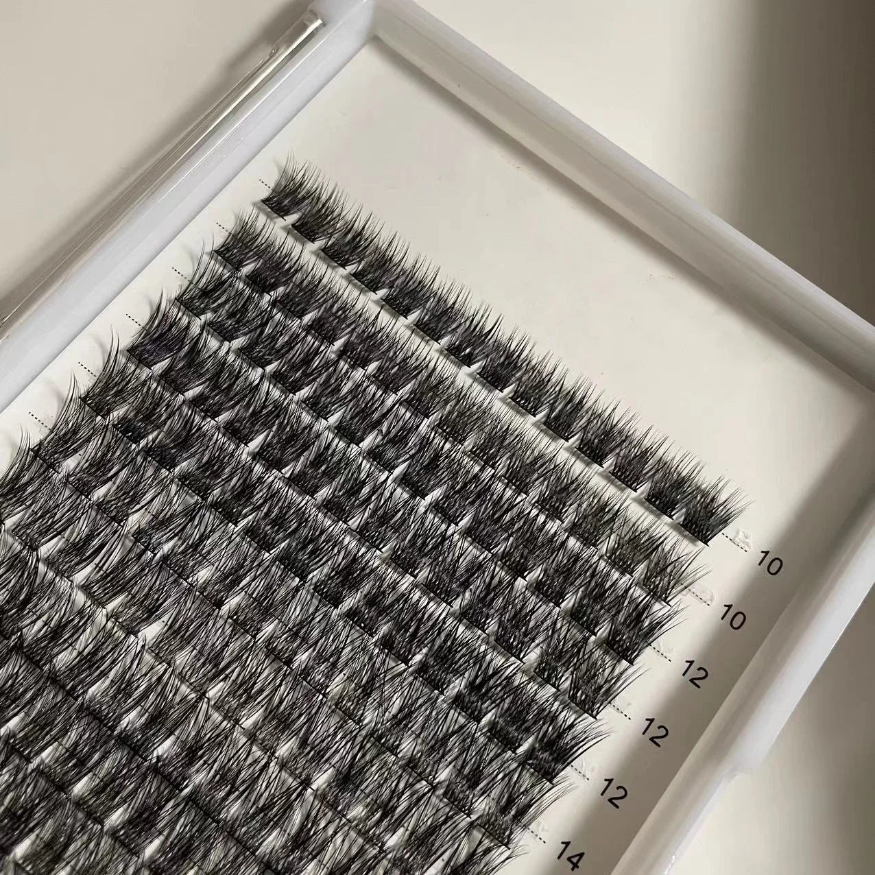Long Lasting 7-10 Days Diy Lash Bond and Sealer C D Curl Cluster Segment Lash Cut Mink Diy Lash Extension Kit