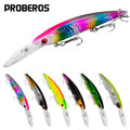 Floating Minnow Fishing Lure 15Cm 12G Artificial Bassbaits Plastic Hard Lure Crankbait With Treble Hook Wobbers