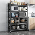 Kitchen Storage Rack Floor Standing Multi-layer Microwave Oven Oven Storage Rack Multifunctional Pot Rack Storage Container
