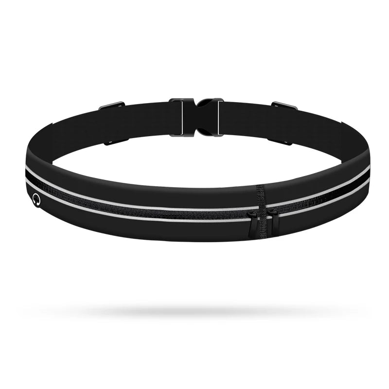 HUALIAN Eono Slim Running Belt Pack Fitness Workout Exercise Fanny Pack Waist Bag for Ultra Light Runners Belt Travel Money Belt