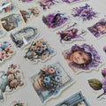 Reusable Custom Waterproof UV Resistant Vinyl Die Cut Stickers for Candle & Craft Projects Adhesive Labels Custom Shapes Sizes