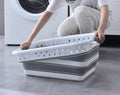 DOOSO Recycle Kitchen Bathroom Folding Wash Basin Collapsible Plastic Laundry Cleaning Bucket