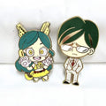 Hot Sale Manufacturer Custom Logo Metal Hat Brooch Clothes Anime Pin Hat Badges Hard Soft Lapel Custom Hat Enamel Pins