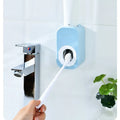 Bathroom Supply Wall Mounted Dust-proof Plastic Toothbrush Holders Toothpaste Squeezer Dispensers