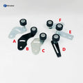 2pcs/pack AMD Hall Door Lock Goalball Bracket for Elevator Accessories Lift Equipment Parts Apartment Application