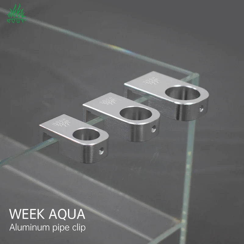 Wholesale Custom Aquarium Accessories OEM ODM Aluminum Pipe Clip Aquarium Fixing Clip Aquarium Equipment Fish Tank Tube Holders
