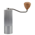 Hot Selling Factory Manual Coffee Grinder 20g Silver Aluminum Hand Coffee Grinder HX-1011S 38mm 5 Cores Stainless Steel Burr