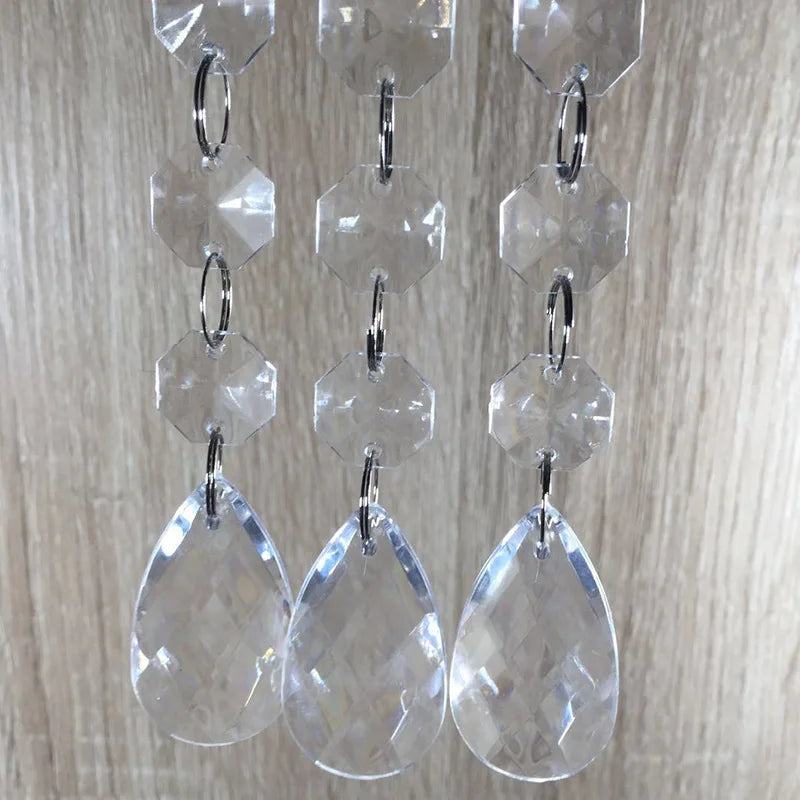 Ceil111 Wholesale Wedding Acrylic Accessories Parts Decoration  for Party Wedding Decorative Acrylic Beads