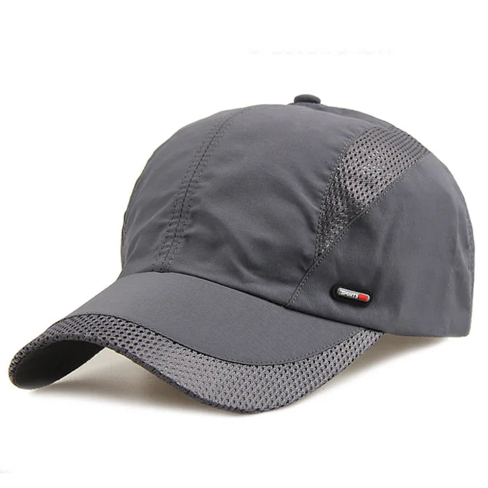 Wholesale Quick Dry Base Ball Cap Running Hats Lightweight Breathable Soft Adjustable Outdoor Golf Sports Cap