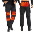 Waterproof Rechargeable Electric Heating Trousers Outdoor Usb Battery Electric Heating Cargo Pants Men