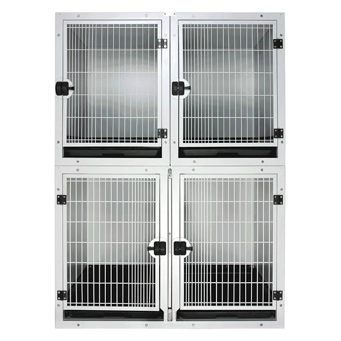 AEOLUS Cage for Dog Modular Stainless Steel Economical More Cost-effective Dog Cage