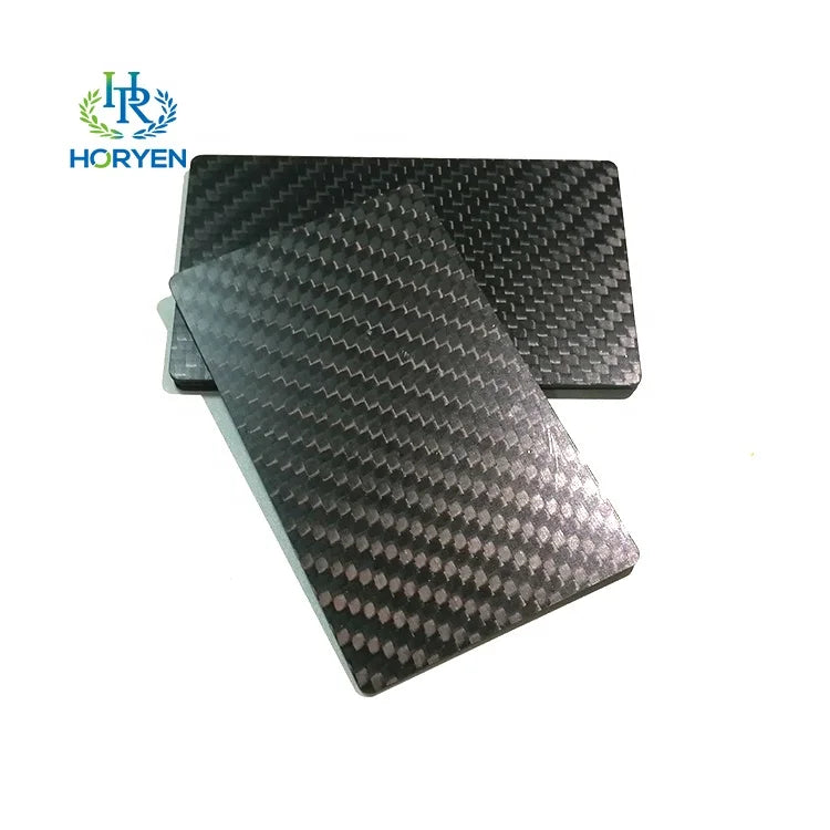 85.5*54*0.8mm Custom Name Card Carbon Fiber Business Card Manufacturer