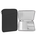 MoKo Large Capacity Soft Lining Tablet Sleeve Bag Multiple Pocket Waterproof Polyester Carrying Case Tablet Sleeve Bag for iPad