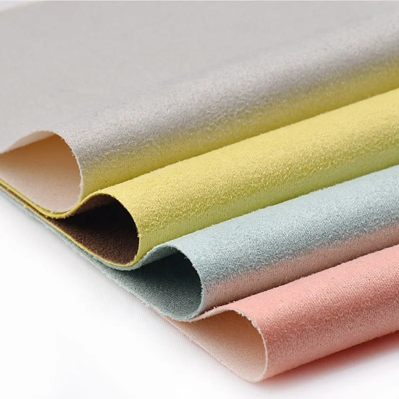 100 Pcs Reusable Double Color Suede Microfiber Cloth Best Personalized Laptop Watches Lens Screen Eyeglass Cleaning for Glasses