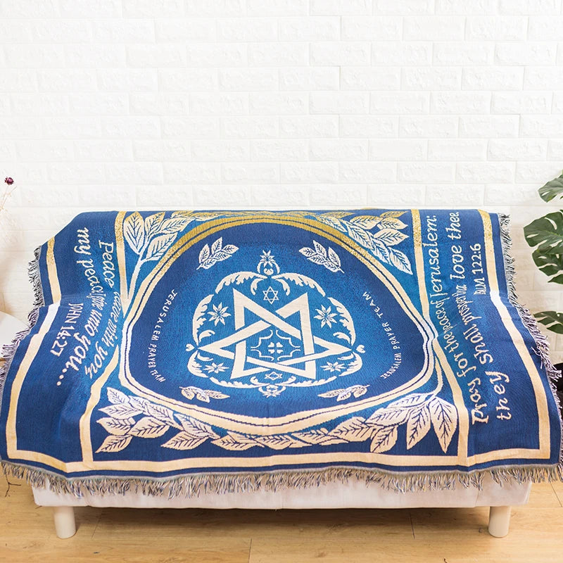 Wholesale Custom Tapestry Blanket Cotton Woven Throw Blankets Picnic Rugs