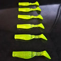 Imported 5.5cm 1.6g Soft Plastic Grub Jigging Lure Freshwater/Saltwater River Fishing Bait Wood Worm Lure Sea Bass Trout Streams