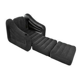 Wholesale Modern Foldable Portable Flocking Multi-functional Waterproof Eco PVC Inflatable Leisure Sofa Bed Bedroom Living Room