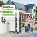 51.2V 300Ah 15KWH Lithium Solar Battery Stacked 30kwh 45kwh 60Kwh Lifepo4 Battery Stock in EU Warehouse DDP Delivery to Door