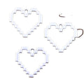 Charms Mosaic Heart 23x24mm Antique Silver Color Pendants DIY Crafts Making Findings Handmade Tibetan Jewelry