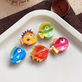 2025 Yi YHJ Women's Hair Accessories Small Mini 3cm Cute Fun Animal Fish Acrylic Shark Clip Hair Claw Clips Girl Woman Wholesale
