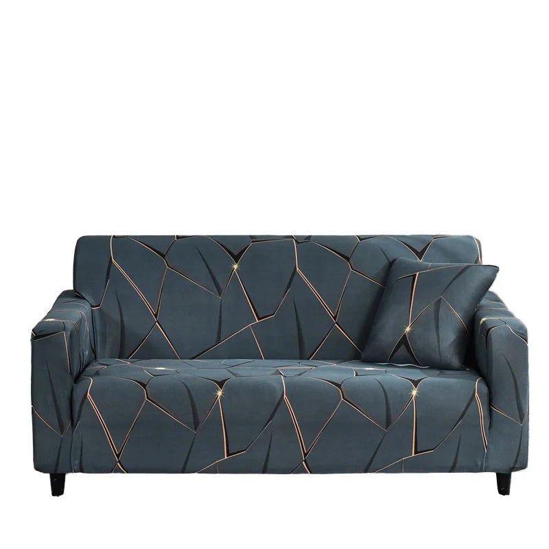 Wholesale Super Soft Floral Elastic Sofa Cover Set Protective Household Decoration for Sectional Sofas