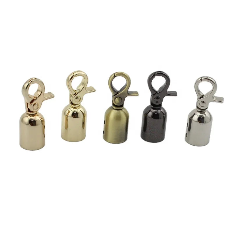 Nolvo World 5 Colors 52*17 mm Bag Straps Connector Hanger for Leather Bag Clasp Handbag Strap Hooks Screw Bag Hardware