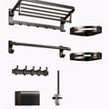 Factory Wholesale Hanger Wall Mounted Towel Bar Rack With Hook No Drilling Double Wall Towel Rack Bathroom