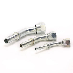 45deg Elbow Female JIC 37deg Flare High Pressure Carbon Steel Smooth Surface Hose Fitting