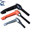 Adjustable Position Locking Handle Screw L-Type 7-Shaped Rotary Quick Release Self-Locking Clamping Lever Hand Tighten Bolt