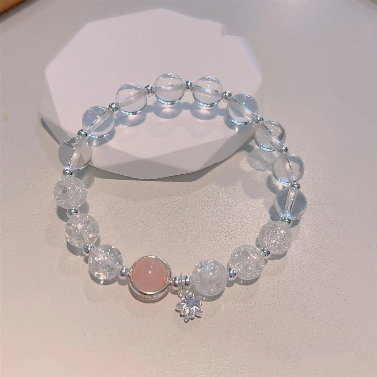 Fashion Cheap Star Crystal Jewelry Opal Energy Jewelry Cat Eye Moonstone Crystal Beads Bracelet for Women