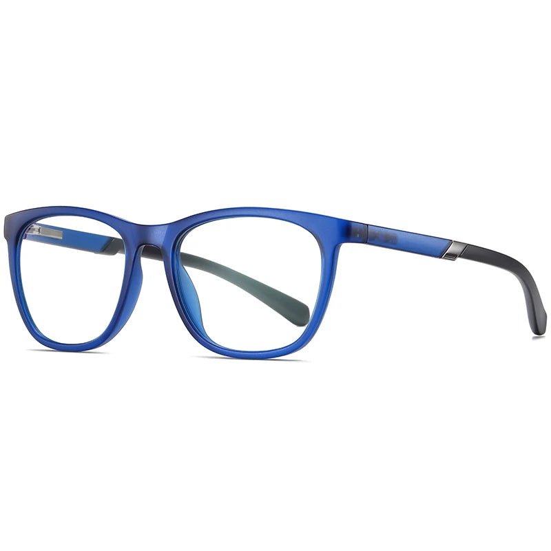 Anti Blue Light TR90 Eye Glasses Frame Classic Designer Optical Glasses for Men Custom logo Eyeglasses