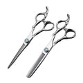 Professional Hairdressing Scissors Thinning Cutting Scissors Set Salon Stainless Steel Blunt sharp Hair Cutting Scissor & Shear