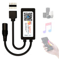 Mini Rgb Led Smart Controller Tuya Smart Life App Alexa Google Voice Assistant Dc5-24Vled Controller for Rgb Strip Light