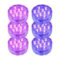 Remote Controlled Submersible LED Party Lights Waterproof Color Changing Mini Glow Decor for Pool & Event Celebrations