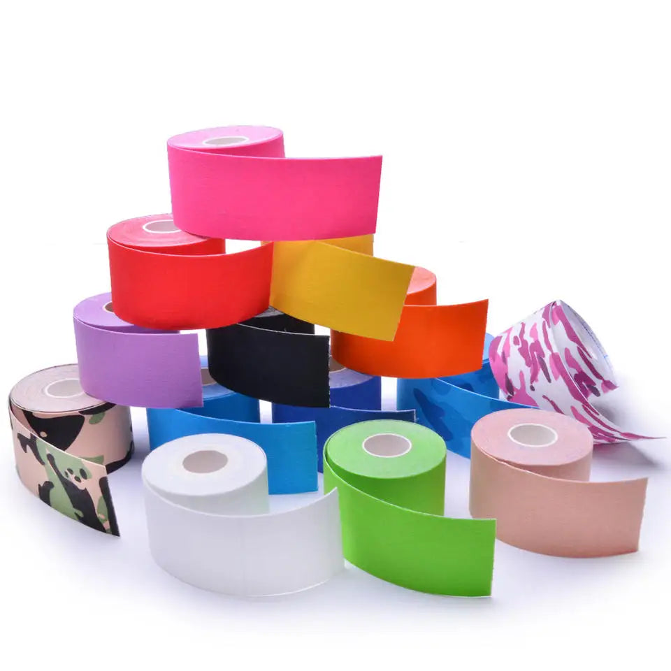 2-inch Orange Sports Tape Cotton Kinesiology Athletic Tape 5cm Wide Kinesiology Tape