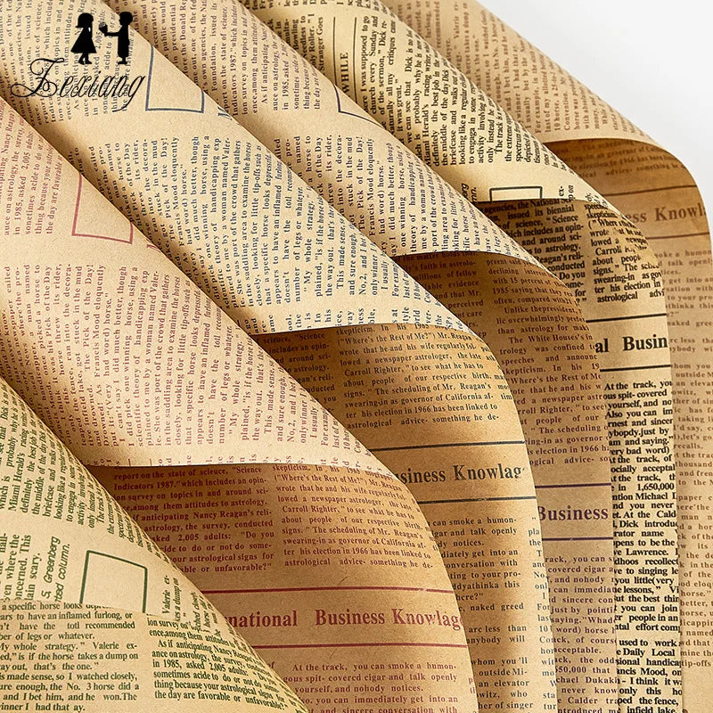 Zex Wrap Kraft Wrapping Paper Florist Supplies Brown Kraft Paper Gift Wrap