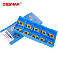 For DESKAR CNC Lathe Sharp Cutting Tools Carbide Inserts for Machining DCMT11T304 11T308-LF9018 OEM Customizable