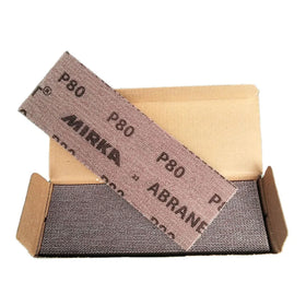 Genuine MIRKA Net Sand 70*198mm Rectangular Dry Abrasive Sand Paper Square Hand Planer Grinding Plate Grinding