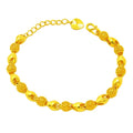 Dubai Gold Jewelry Gold Plated Exquisite Bracelet Bridal Jewelry Hollow Exquisite  Gold Plated Bracelet Classic Bracelet