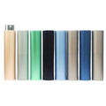 Ready to Ship 8ml Rotary Aluminum Metal Perfume Spray Atomizer Lipstick Tube Shape Filling Glass Perfume Bottle