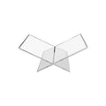 Drawing Custom Acrylic Desktop Bookshelf Transparent Acrylic Stand Bookshelves