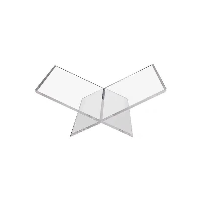 Drawing Custom Acrylic Desktop Bookshelf Transparent Acrylic Stand Bookshelves