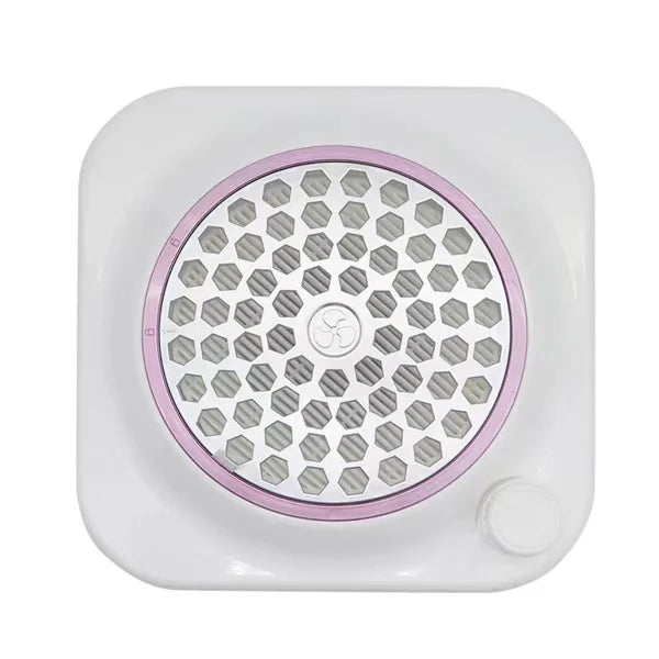 Low Noise 48W Portable Nail Dust Extractor Fan Vacuum Cleaner 4500rpm for Collecting Polish Acrylic