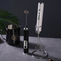 New Arrival Milk Frother Coffee Mixer Espumador De Leche Electric Automatic Rechargeable Handheld Powerful USB Speed Adjustable