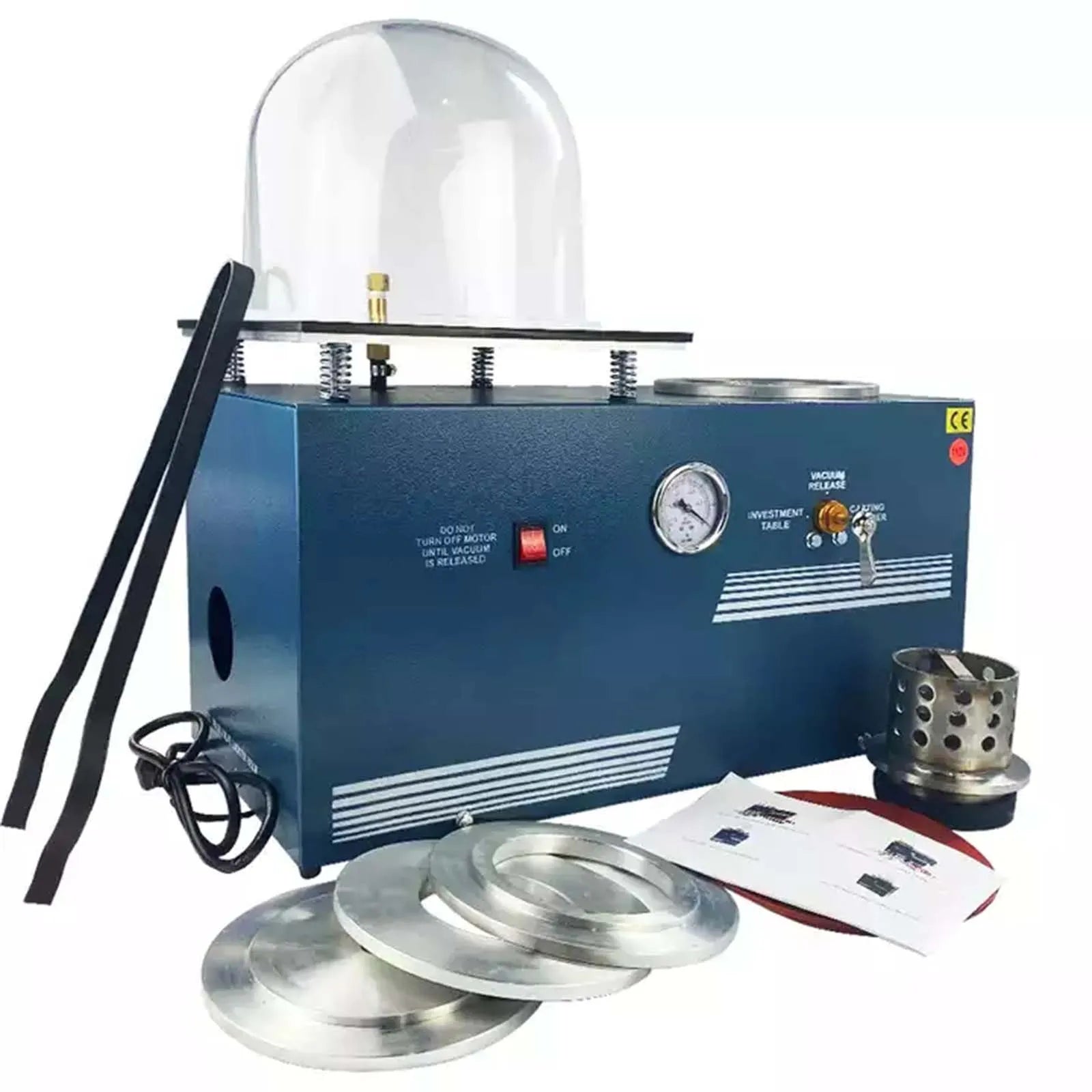 New Technological 2L Vacuum Casting Machine Jewelry Making Machine Metal Recycling Machine