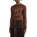 Manufacturer Customized Men's Winter Sweater Lightweight Knitted Pullover Distressed Open-Knit Destruction Cutout Mesh Front